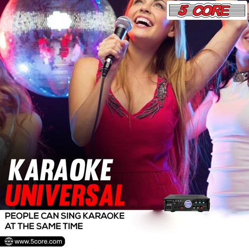 5Core Dual Channel Amplifier Car Audio System 300W Audio Reciver Car