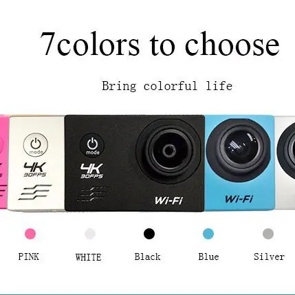 4K Action Camera SJ8000R with 2.4G Remote Control