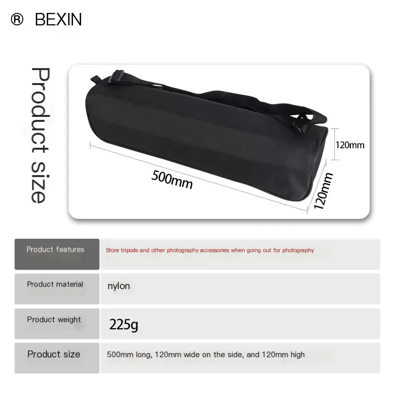 50cm Photography Tripod Shoulder Carrying Bag