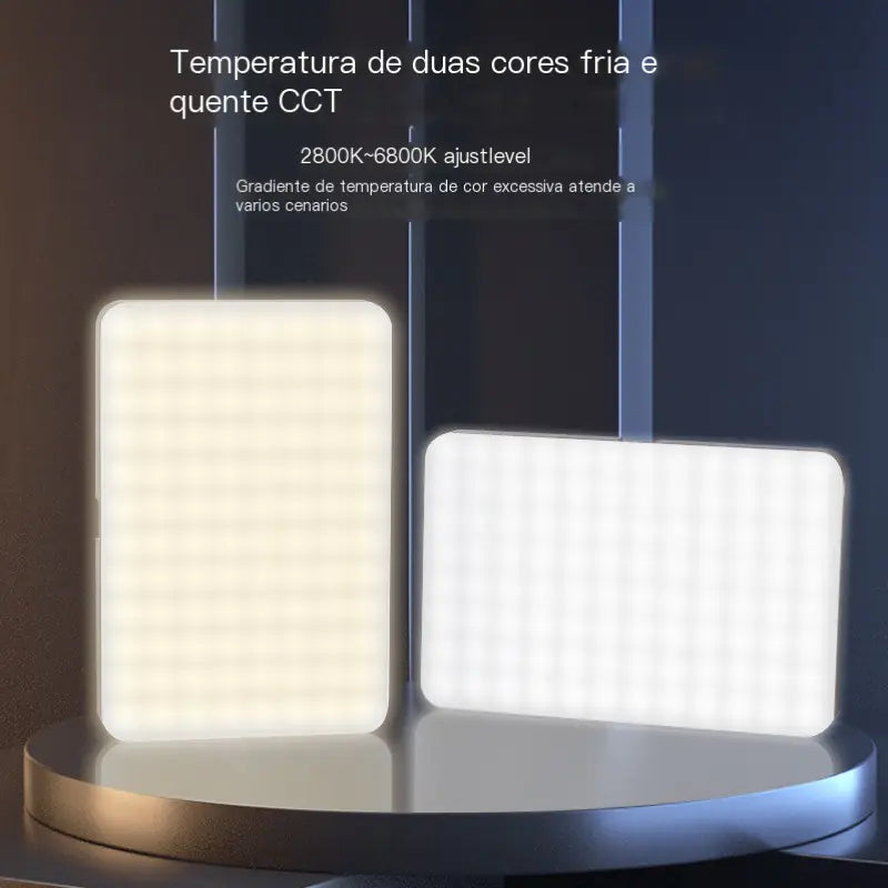 Portable RGB Pocket Light with Remote for Photography